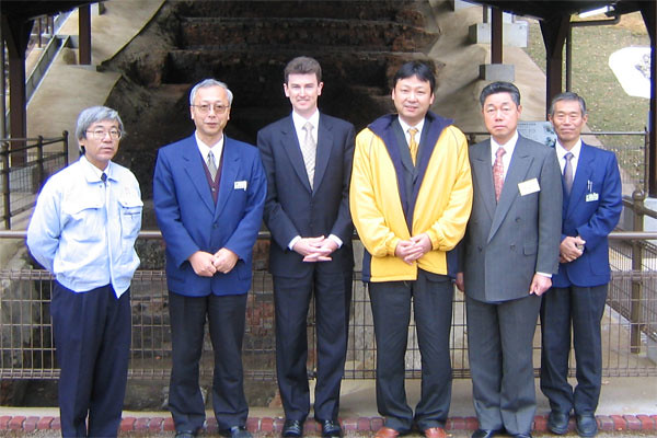 Jeff Egan with delegation in Japan